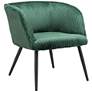 Zuo Papillion Green Fabric Accent Chair