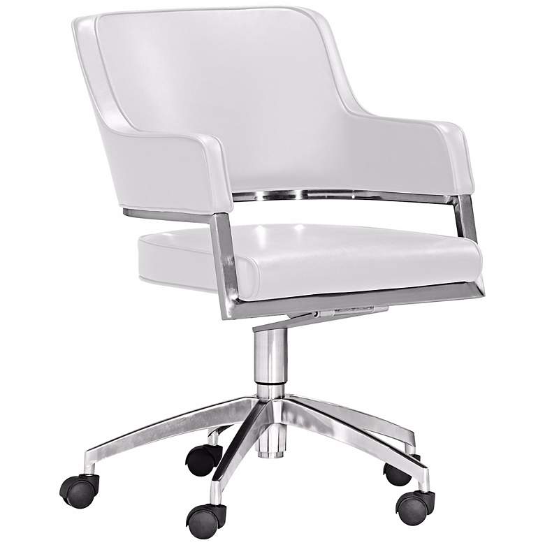 Image 1 Zuo Performance Collection White Office Chair