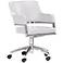 Zuo Performance Collection White Office Chair