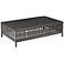 Zuo Pinery Weathered Basket Weave Outdoor Coffee Table