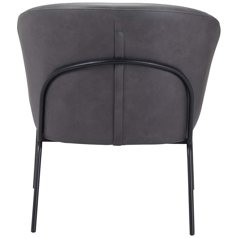 Image 7 Zuo Quinten 27 1/2" Wide Vintage Gray Fabric Accent Chair more views