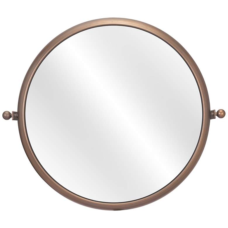 Image 2 Zuo Rand Gold 24 inch x 20 1/4 inch Decorative Wall Mirror