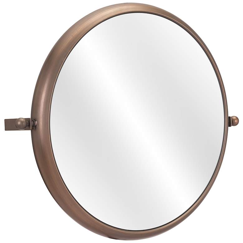 Image 6 Zuo Rand Gold 24 inch x 20 1/4 inch Decorative Wall Mirror more views