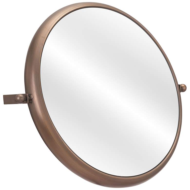 Image 7 Zuo Rand Gold 24 inch x 20 1/4 inch Decorative Wall Mirror more views