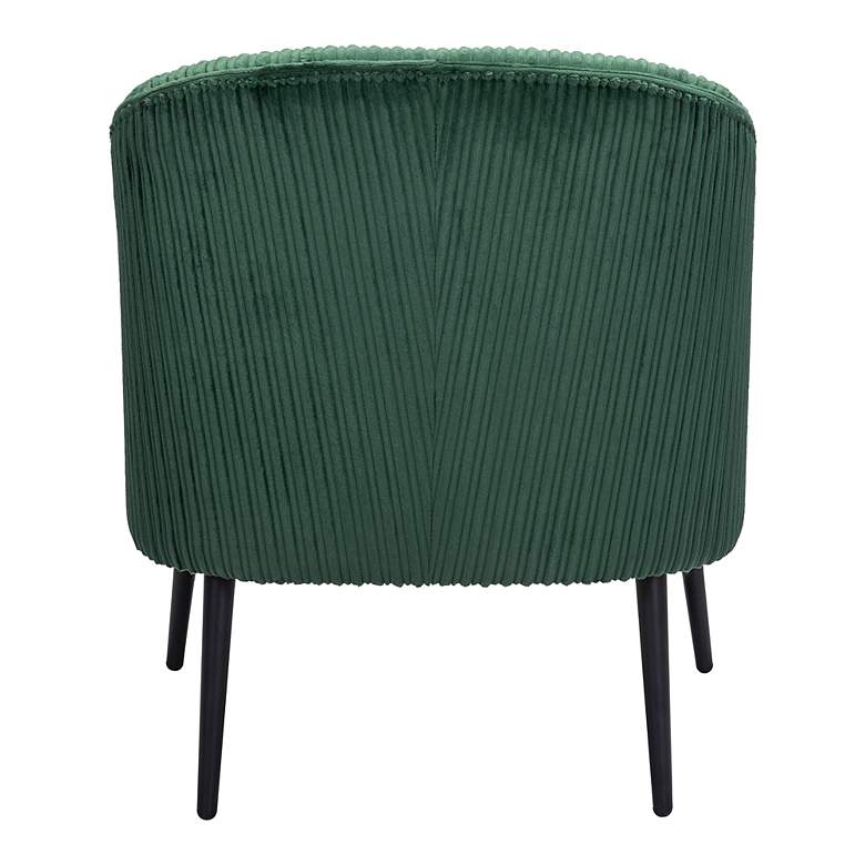 Image 4 Zuo Ranier Green Fabric Accent Chair more views