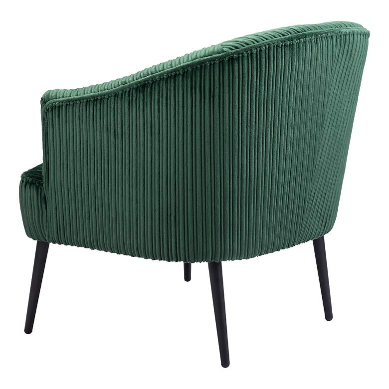 Image 6 Zuo Ranier Green Fabric Accent Chair more views