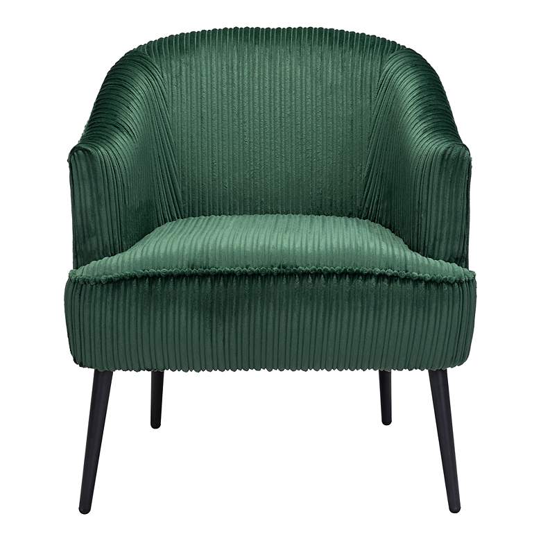 Image 7 Zuo Ranier Green Fabric Accent Chair more views