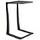 Zuo Reska 17 3/4" Wide Antique Brass Side Table