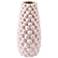 Zuo Roco Pink 10 1/2" High Small Ceramic Vase