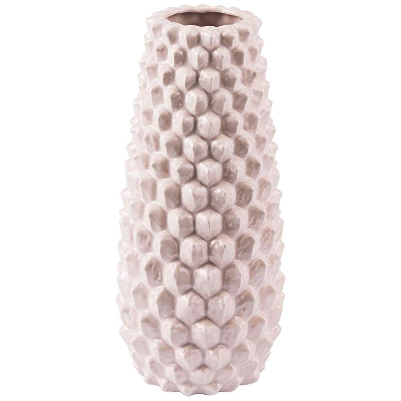 Image 1 Zuo Roco Pink 13 inch High Medium Ceramic Vase