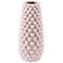 Zuo Roco Pink 13" High Medium Ceramic Vase