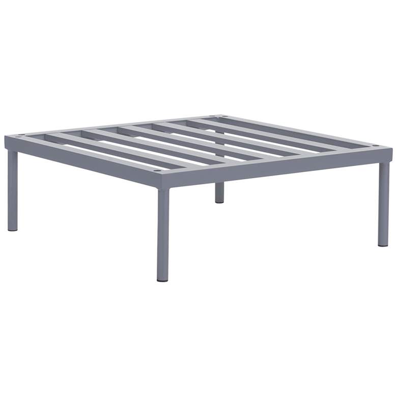 Image 1 Zuo Sand Beach Gray Metal Outdoor Single Base