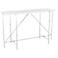 Zuo Titan 16" Wide Silver Console Table
