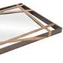3_Zuo Tolix Black and Gold 19 3/4" x 31 1/2" Wall Mirror more views