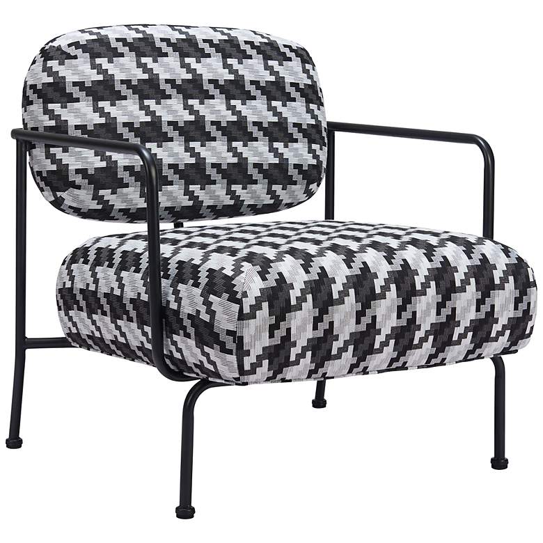 Image 1 Zuo Ulet Multicolor Textured Polyester Fabric Accent Chair