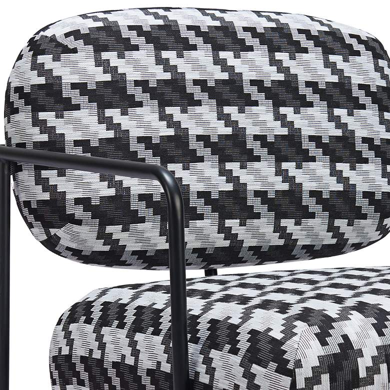 Image 2 Zuo Ulet Multicolor Textured Polyester Fabric Accent Chair more views