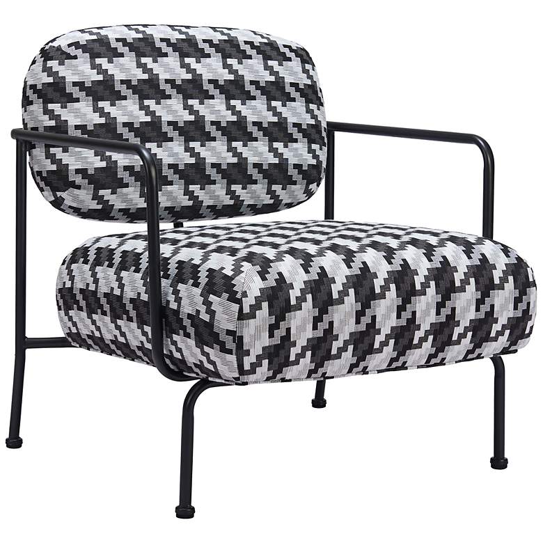 Image 4 Zuo Ulet Multicolor Textured Polyester Fabric Accent Chair more views