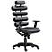 Zuo Unico Black Leatherette Office Chair