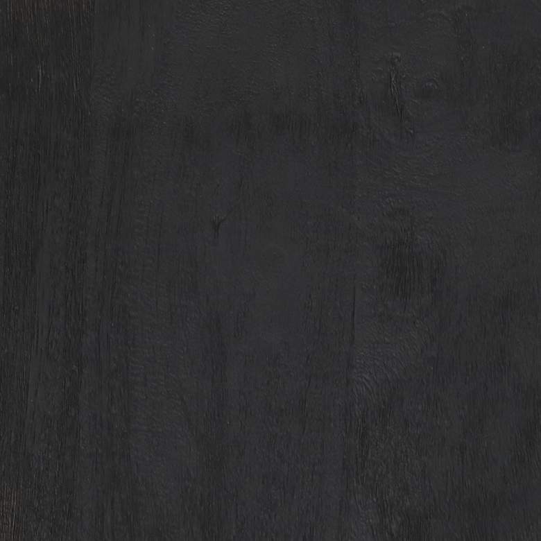 Image 3 Zuo Wisdom 12 3/4" Wide Matte Black Stool or Side Table more views