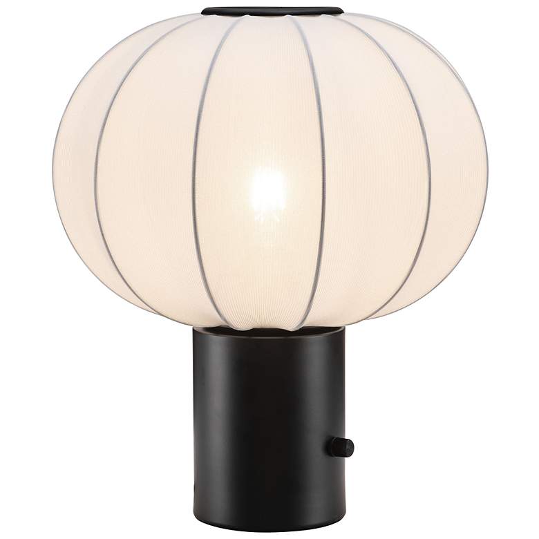 Image 1 Zuo Wisteria 15 3/4" High Modern White Globe Shade Table Lamp