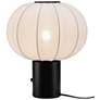 5_Zuo Wisteria 15 3/4" High Modern White Globe Shade Table Lamp more views