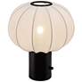 6_Zuo Wisteria 15 3/4" High Modern White Globe Shade Table Lamp more views
