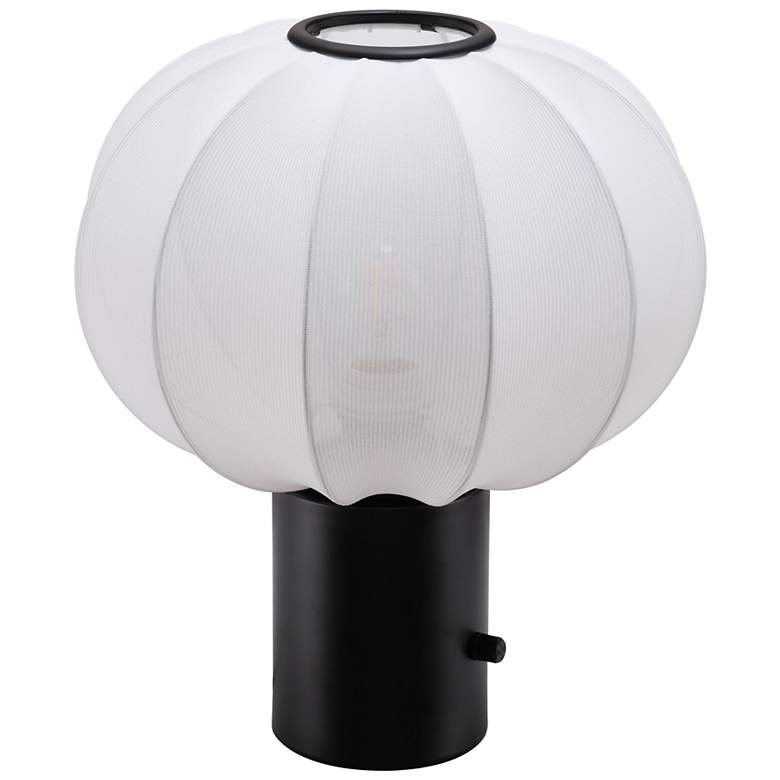 Image 7 Zuo Wisteria 15 3/4" High Modern White Globe Shade Table Lamp more views
