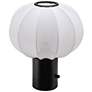 7_Zuo Wisteria 15 3/4" High Modern White Globe Shade Table Lamp more views