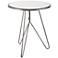 Zuo Zsa Zsa 19 1/2" Wide Mirrored Top and Silver End Table