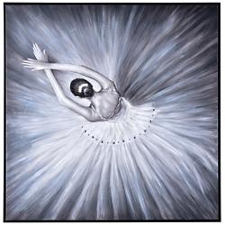 Zuri Lead Dancer I 40&quot; Square Framed Canvas Wall Art