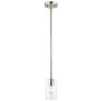 2_Zurich 1 Light Brushed Nickel Pendant