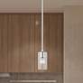 1_Zurich 1 Light Brushed Nickel Pendant