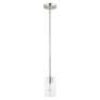 3_Zurich 1 Light Brushed Nickel Pendant more views