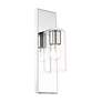 6_Zurich 15" High Polished Chrome Metal Wall Sconce more views