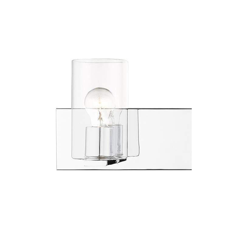 Image 4 Zurich 35 1/2"W Polished Chrome 4-Light Vanity Bath Light more views