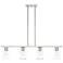Zurich 4 Light Brushed Nickel Chandelier