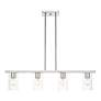 4_Zurich 4 Light Brushed Nickel Chandelier more views