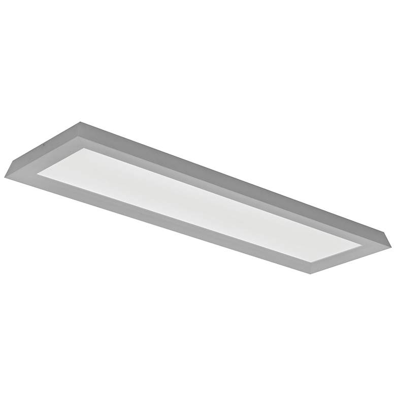 Zurich 51&quot; Wide Satin Nickel LED Ceiling Light 