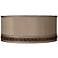 Zurich Taupe Fabric Shade 16x16x7