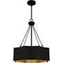 3_Zyler 4-Light Matte Black Pendant Light more views