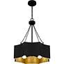 5_Zyler 4-Light Matte Black Pendant Light more views