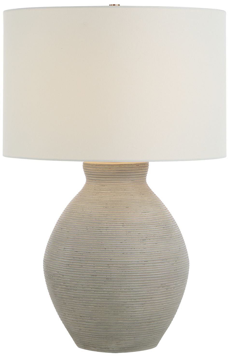Image 4 Zyra 30" Tall Matte Dark Bronze Iron Table Lamp with Tapered Linen Shade more views