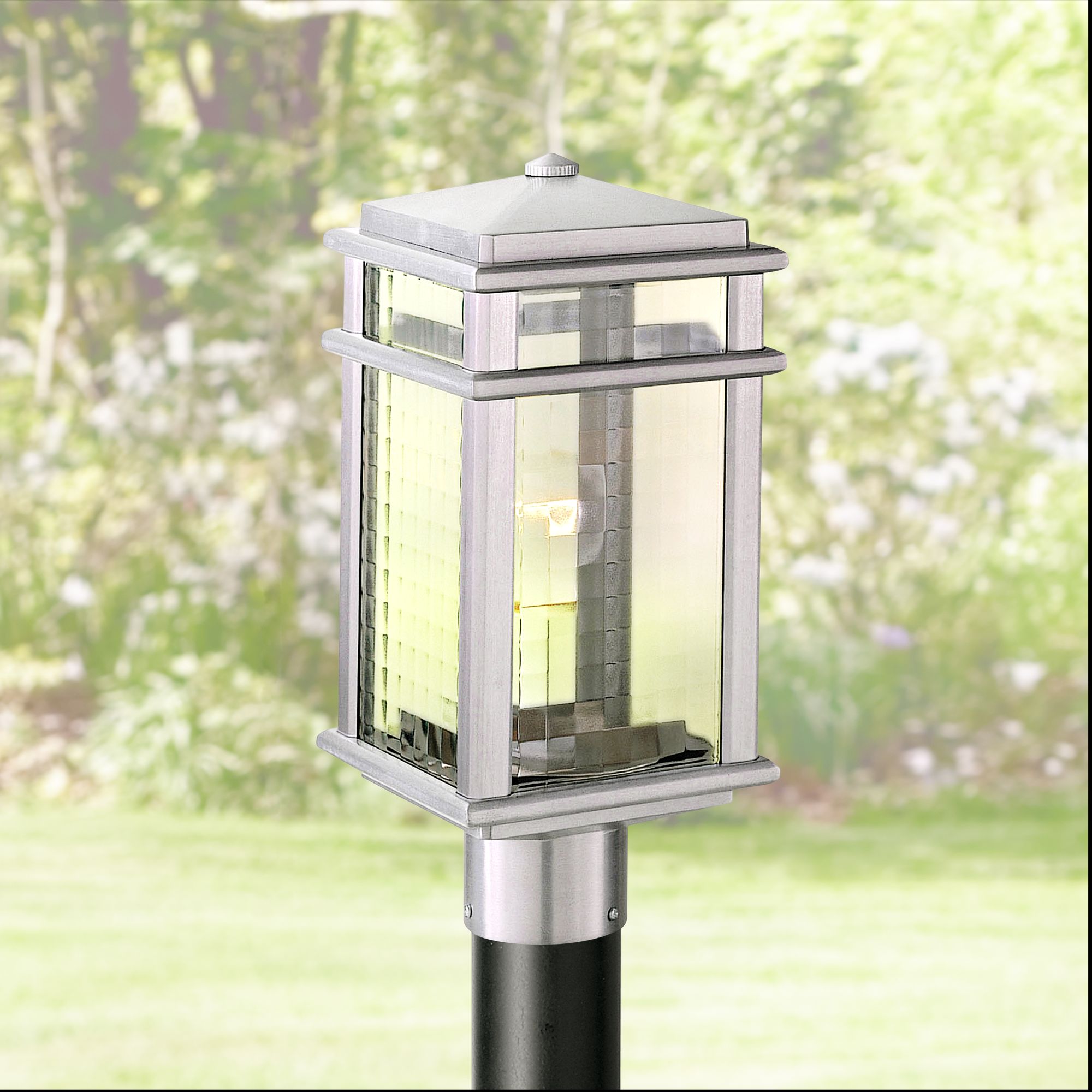Feiss Monterey 16" High Post Mount Outdoor Light
