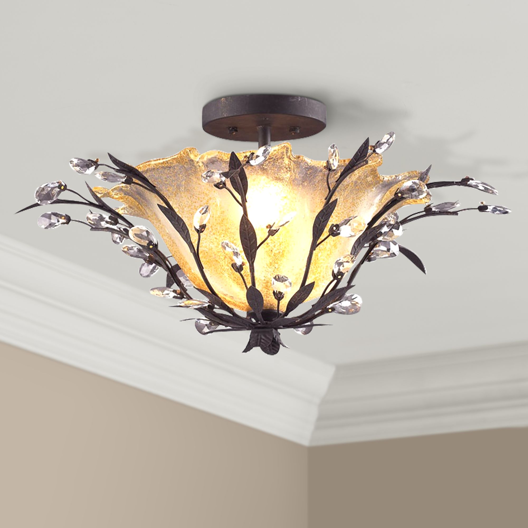 Circeo Collection 24" Wide Ceiling Light Fixture