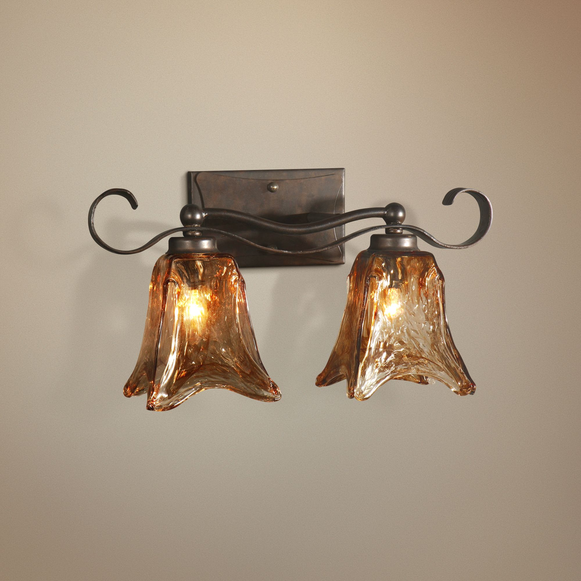 Uttermost Vetraio Collection 17" Wide Bathroom Light Fixture