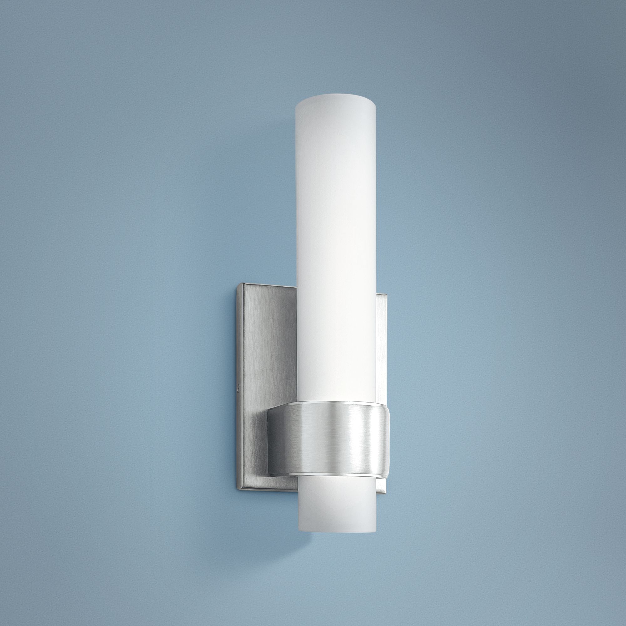 Elan Izza 13" High Brushed Nickel LED Wall Sconce