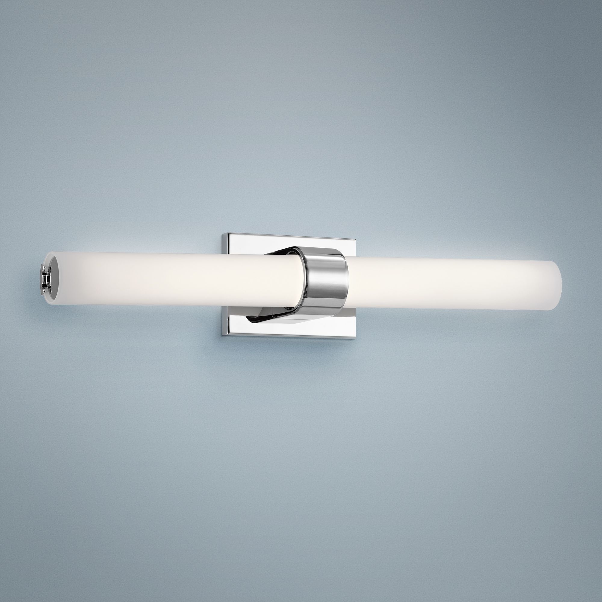 Elan Izza 25 1/4" Wide Chrome LED Bath Light