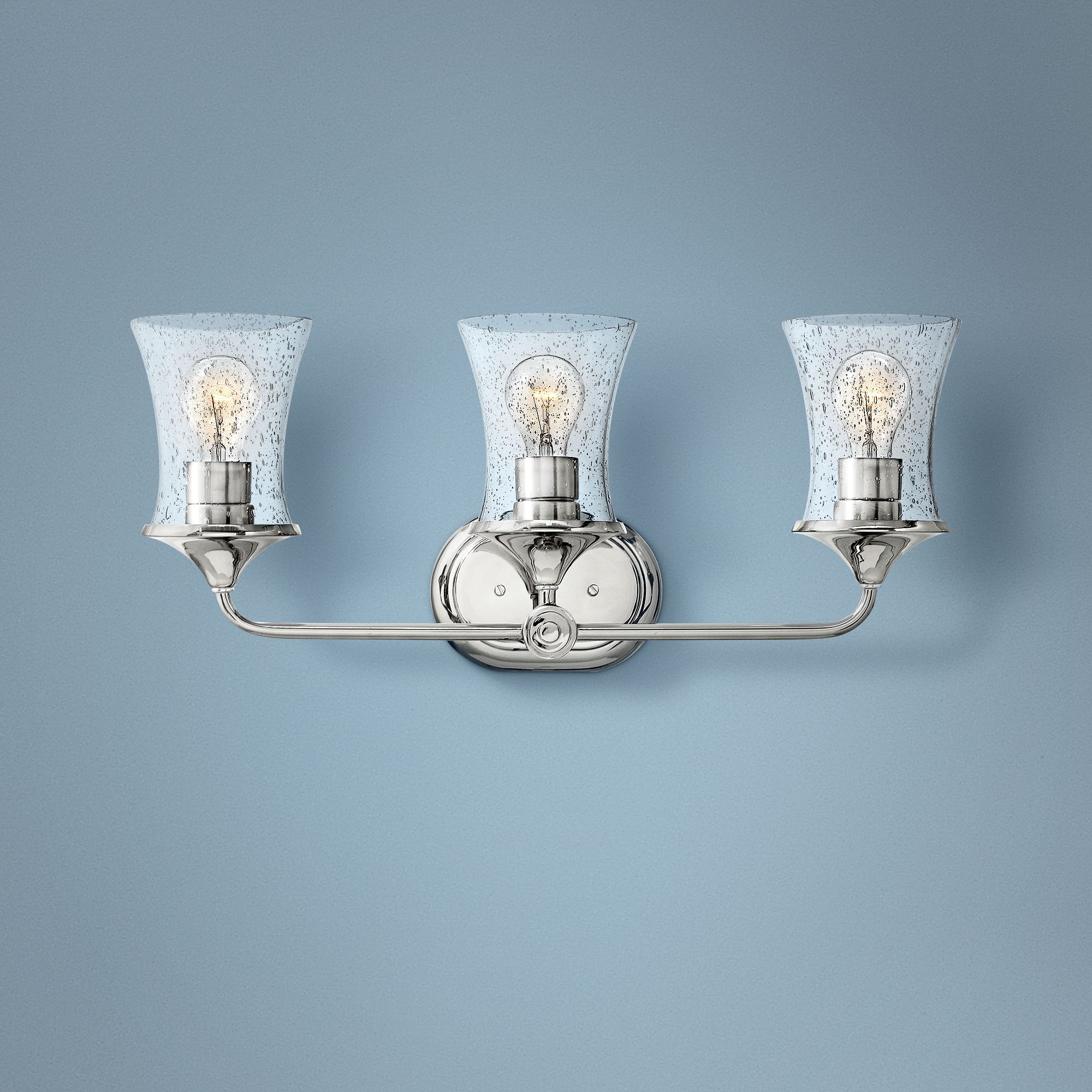 Hinkley Thistledown 24" Wide Polished Nickel Bath Light