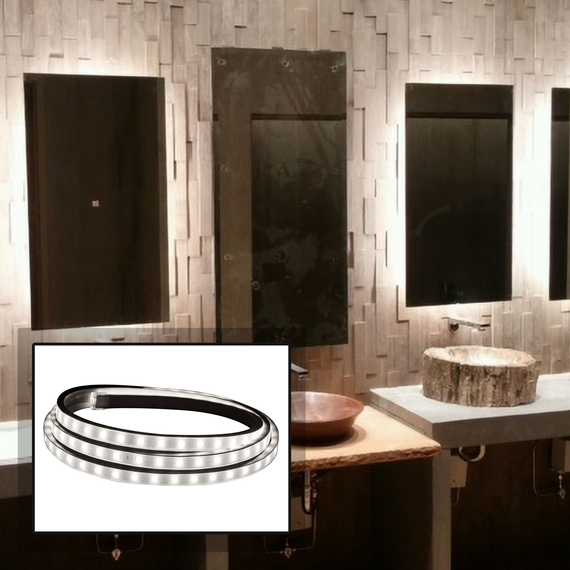 Hybrid 2 6-Foot Bright White LED Tape Light Kit