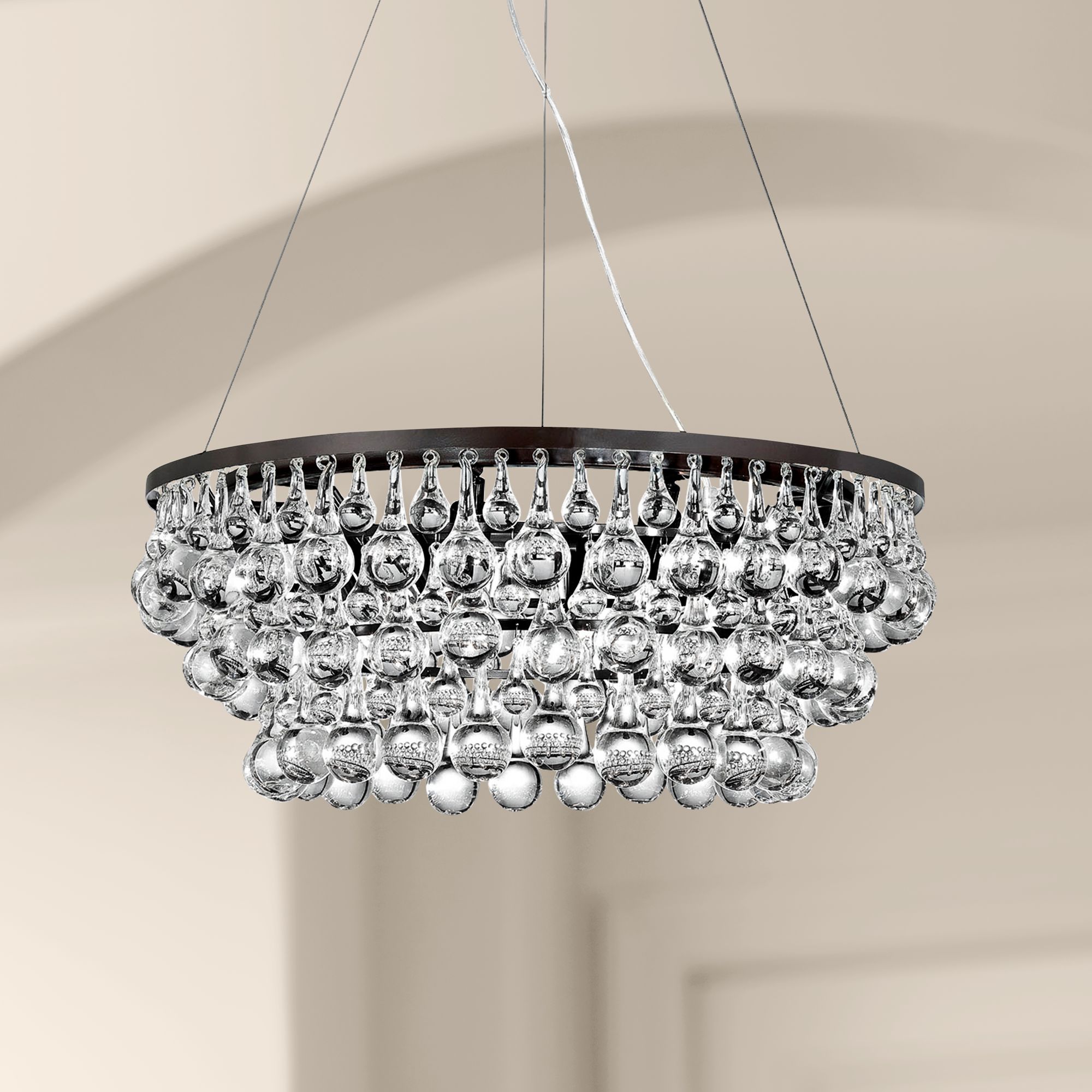 Eurofase Canto 24 1/2" Wide 8-Light Crystal Chandelier